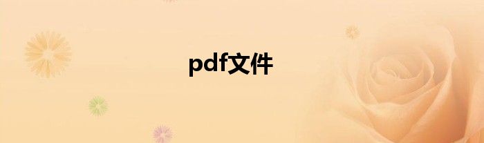 pdf文件