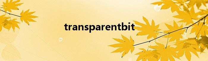 transparentbit