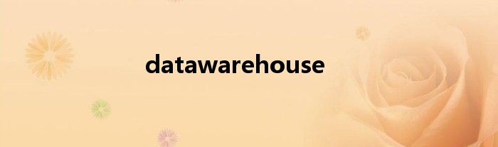 datawarehouse