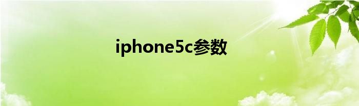 iphone5c参数