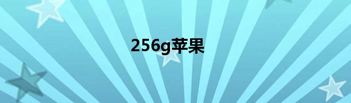 256g苹果