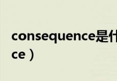 consequence是什么意思中文（consequence）