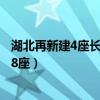 湖北再新建4座长江大桥具体信息（湖北省已建成长江大桥38座）