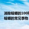 消除蟑螂的100种方法 9个可以帮助人们驱逐或者消灭家里蟑螂的常见事物）