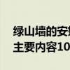 绿山墙的安妮主要内容50字（绿山墙的安妮主要内容100字）