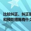 比较纠正、纠正措施和预防措施的区别简答（纠正 纠正措施和预防措施有什么区别）