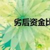 劣后资金比例（劣后资金是什么意思）