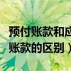 预付账款和应付账款的区别（预付账款和应付账款的区别）