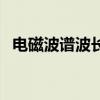 电磁波谱波长由长到短依次为（电磁波谱）