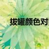 拔罐颜色对照图（拔罐颜色看疾病图片）