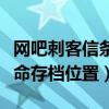 网吧刺客信条大革命存档位置（刺客信条大革命存档位置）