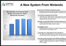 外国分析公司DFC预测Switch 2销量将超过1500万